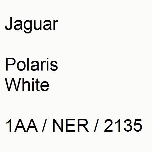 Jaguar, Polaris White, 1AA / NER / 2135.